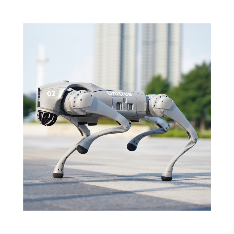 Perro Robot Biónico de Inspección (IA)