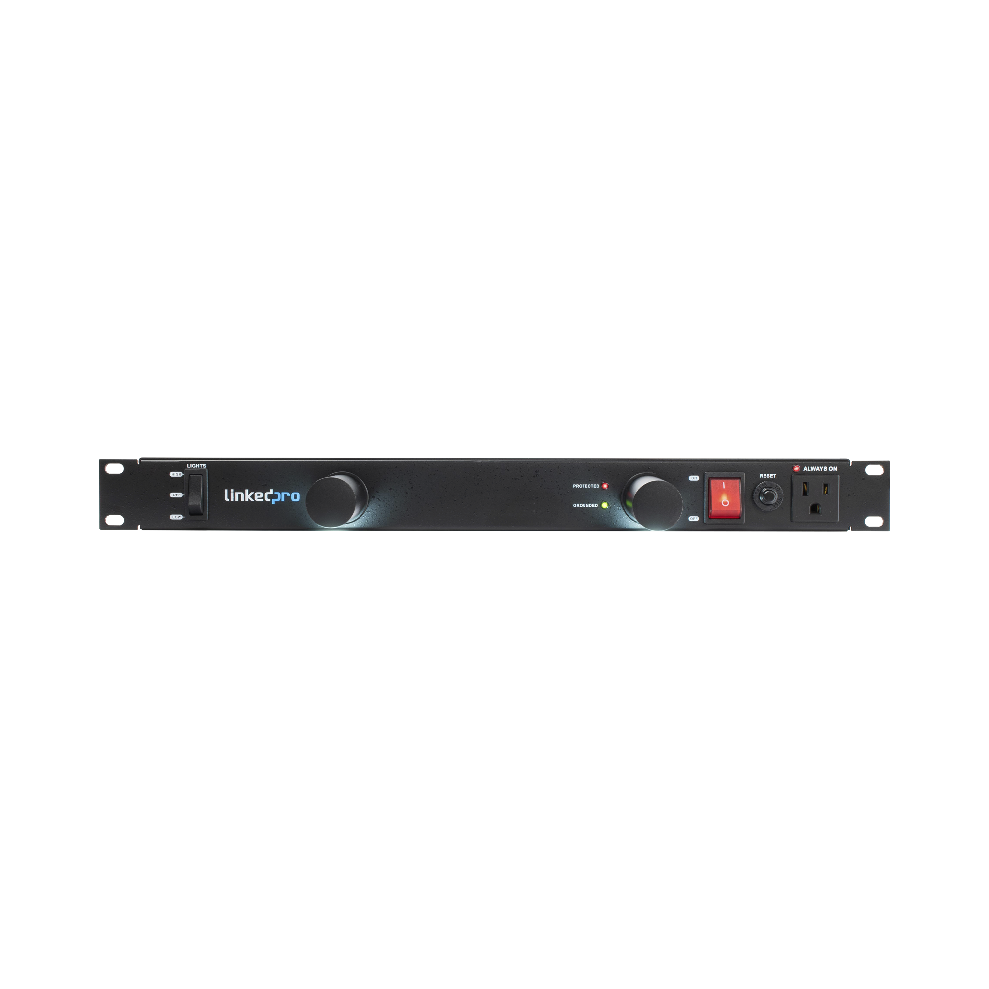 PDU Horizontal LinkedPro LP-PDU-11LED 11 Contactos 1U Rack 19" - Image 3