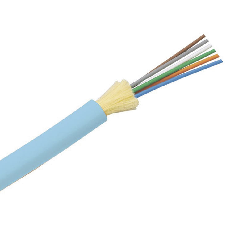 Cable de Fibra Óptica OM4 6 Hilos Interior Plenum Tight Buffer por Metro Panduit