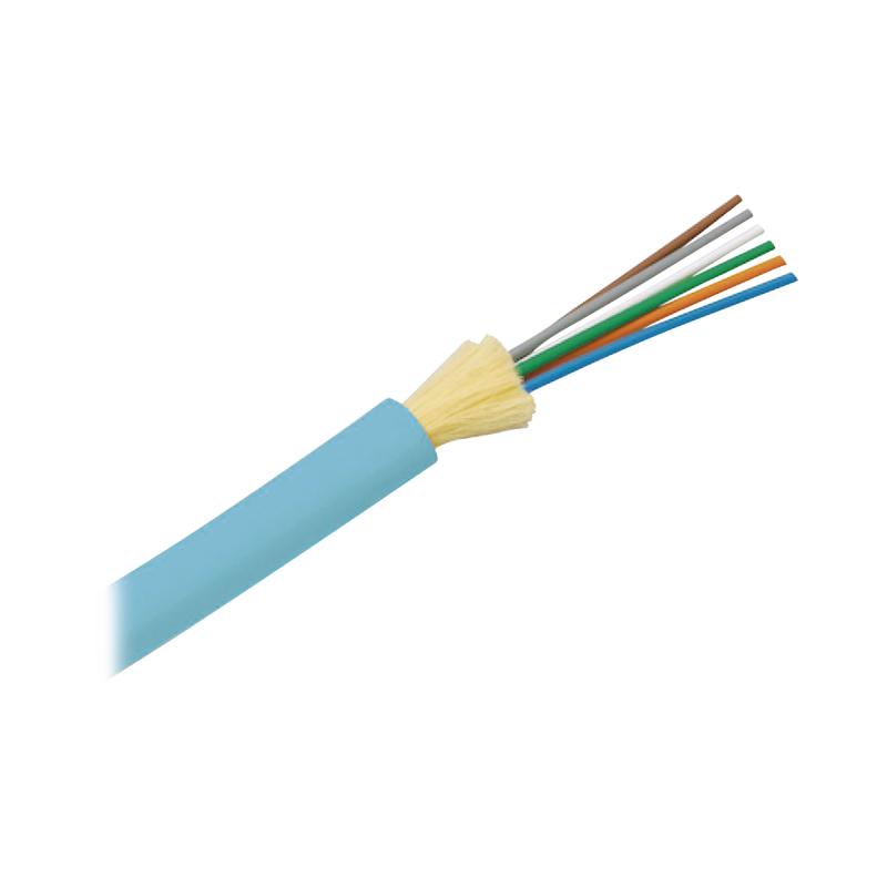 Cable de Fibra Óptica OM3 6 Hilos Interior Riser Tight Buffer por Metro Panduit