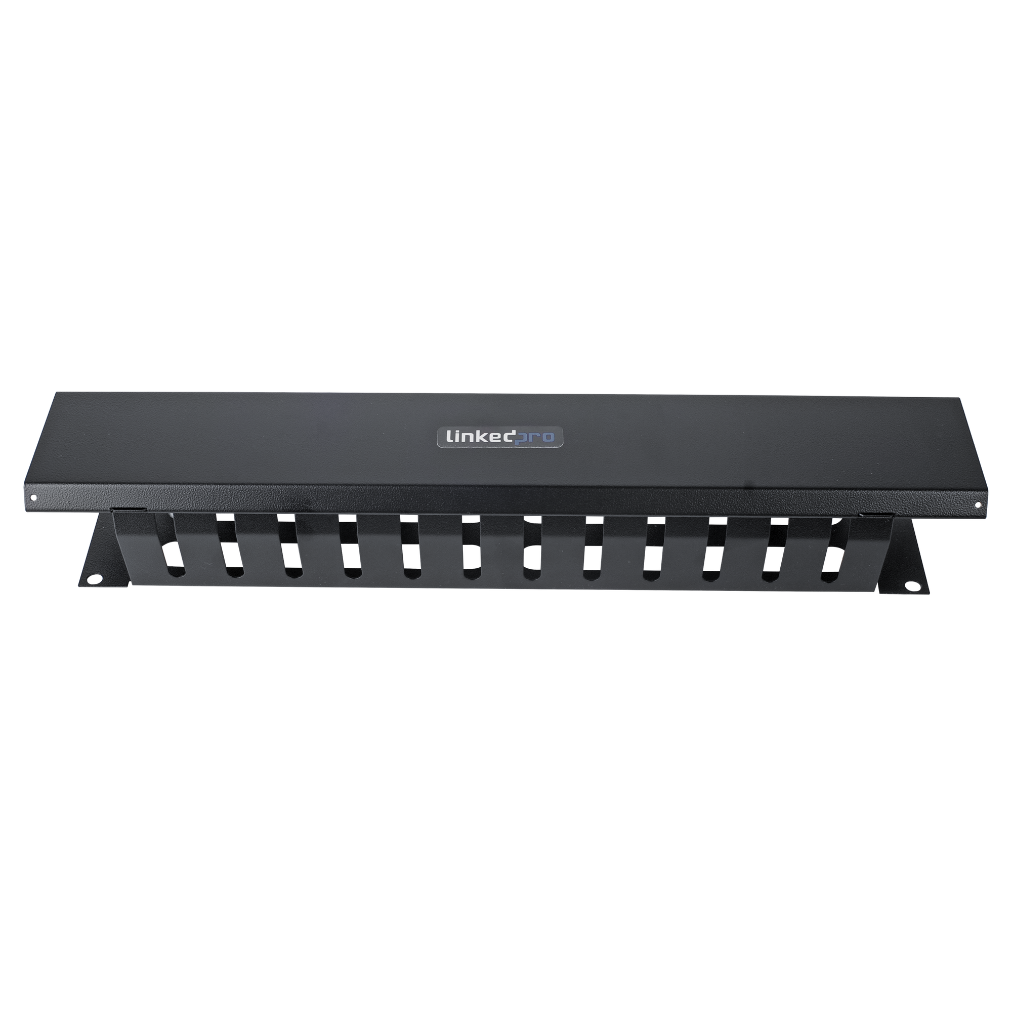 Organizador Horizontal 2U Metálico para Rack 19