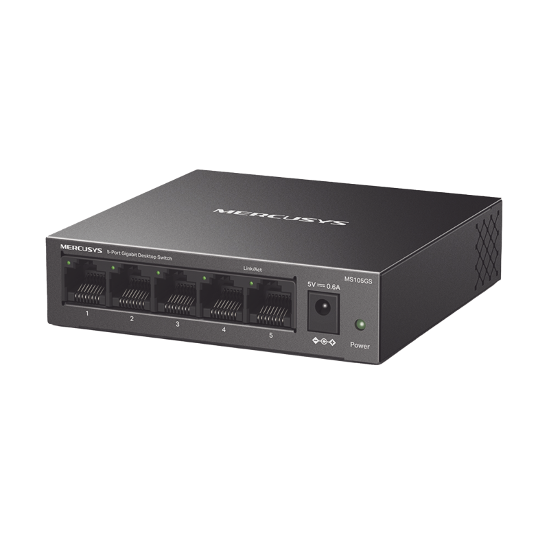 Switch Gigabit Mercusys MS105GS