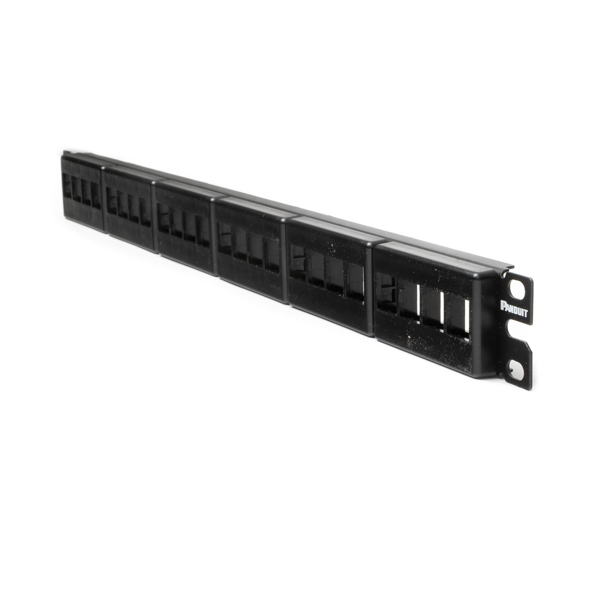 Patch Panel Keystone 24 Puertos 1U con Identificación Adhesiva