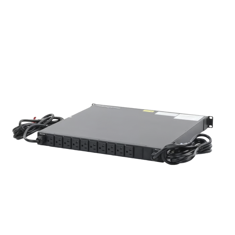PDU ATS Monitoreable Hoffman NPATS11001 10 Contactos 1U Rack 19"