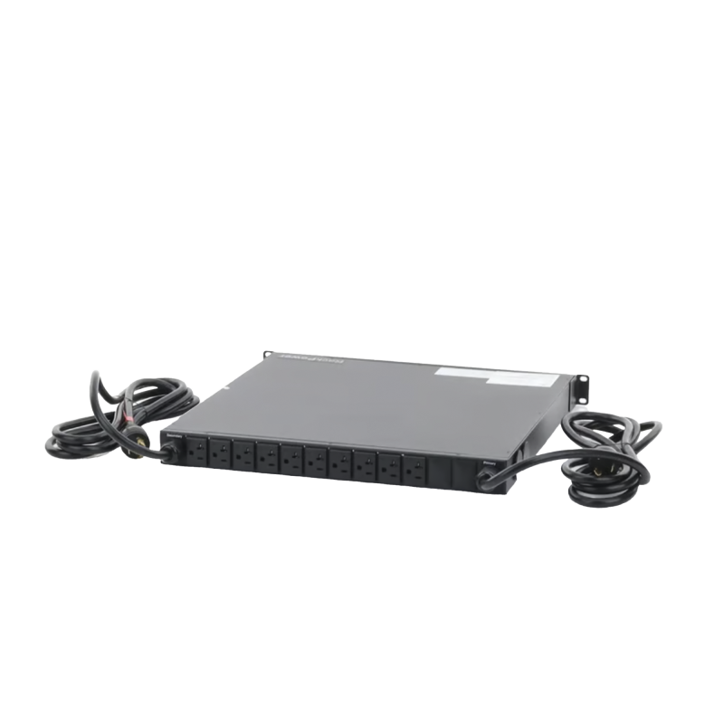 PDU ATS Monitoreable Hoffman NPATS11002 10 Contactos 20A 1U Rack 19"