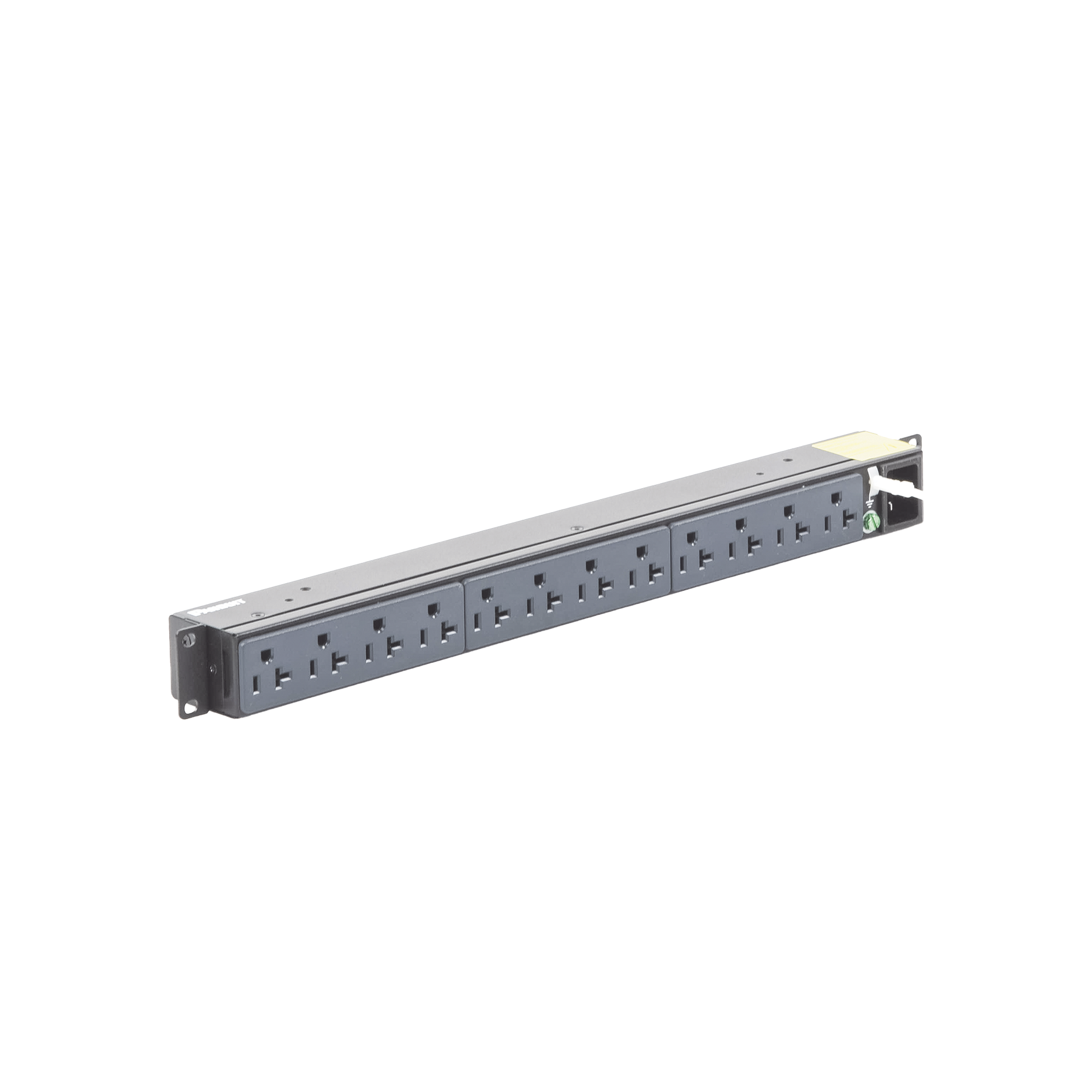 PDU Horizontal Panduit P12B01M 12 Contactos NEMA 1U Rack 19"
