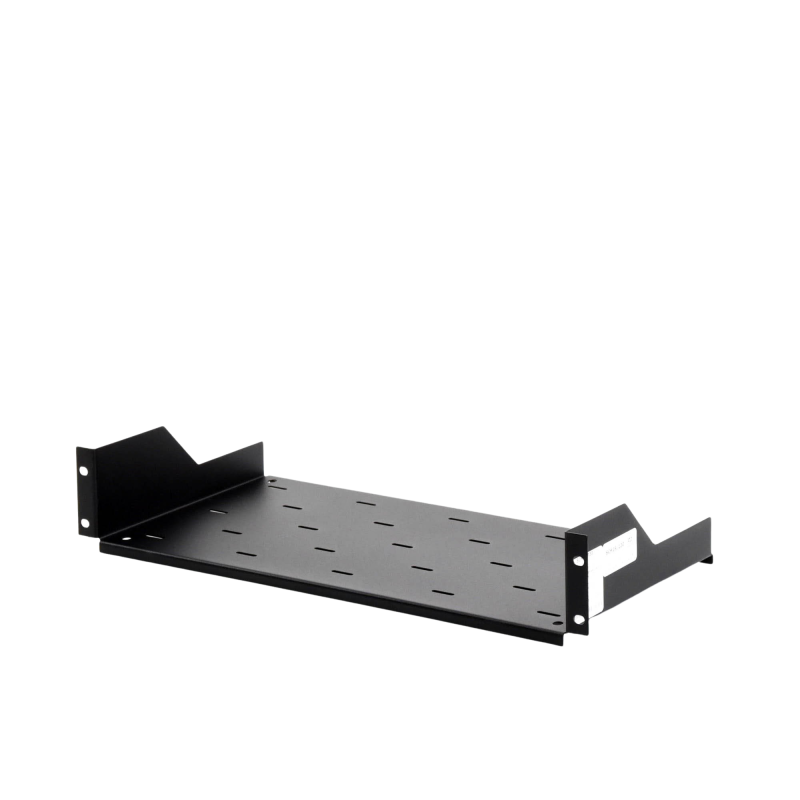 Charola 2U para Rack 19 Compacta 23 cm