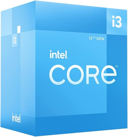 Procesador Gaming Intel Core i3-12100 4 Núcleos con Gráficos Integrados y Disipador