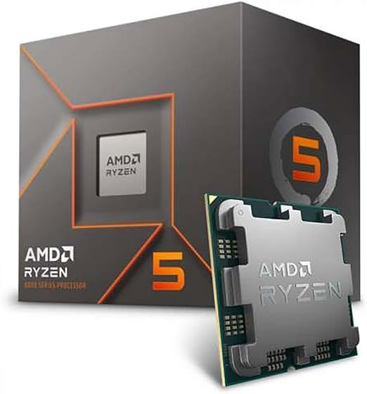 Procesador AMD Ryzen 5 8400F 6 Núcleos AM5 con Ventilador