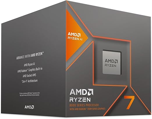 Procesador AMD Ryzen 7 8700G 8 Núcleos AM5 con Gráficos Integrados