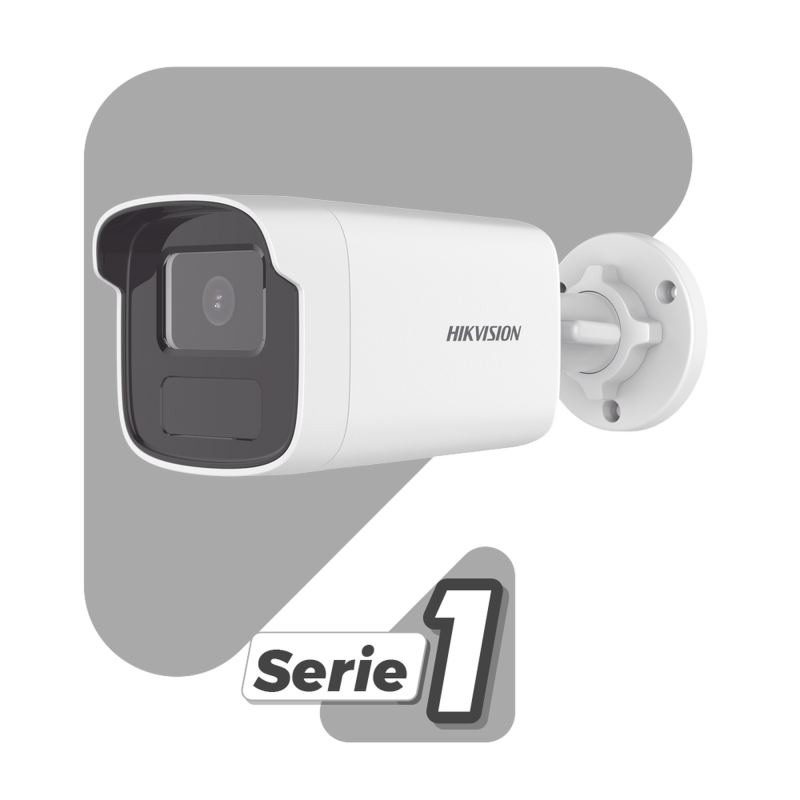 Cámara Bala IP Hikvision 8MP 4K Dual Light DS-2CD1T83G2-LIU(F)