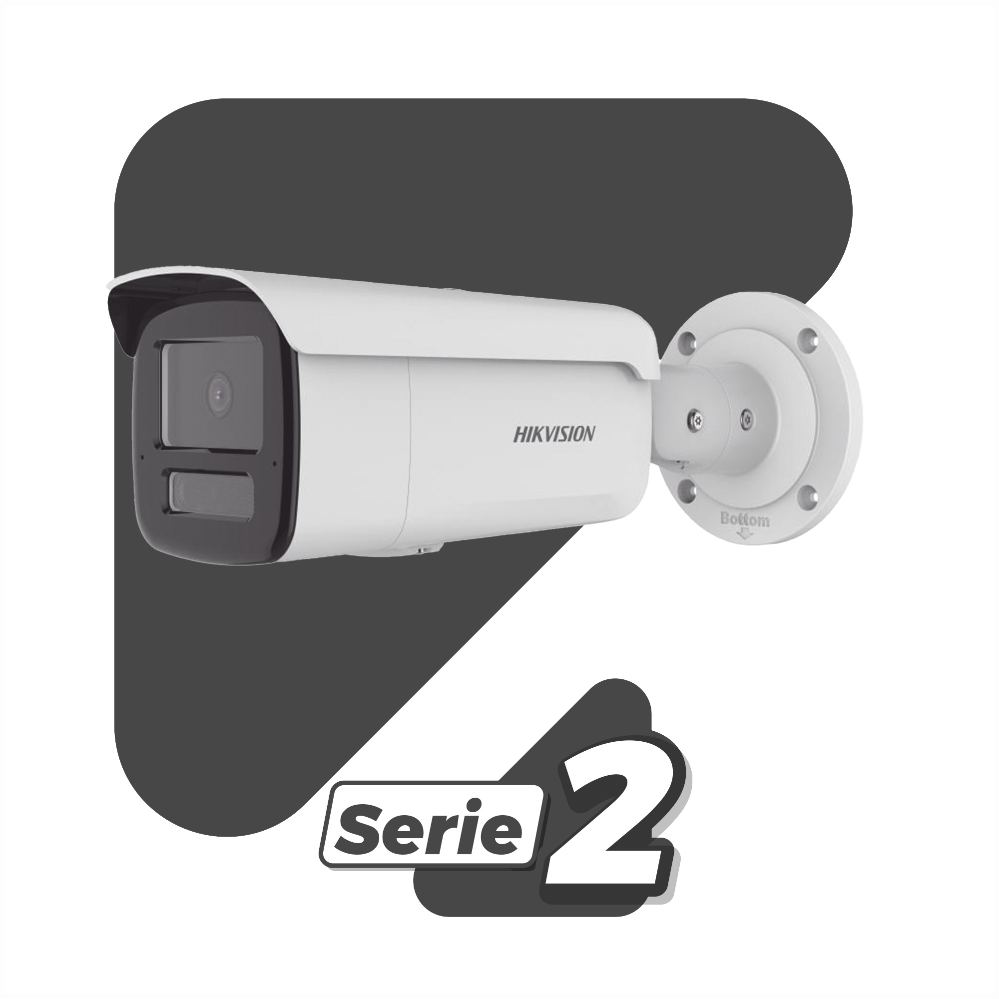 Cámara Bala IP Hikvision 8MP 4K Dual Light AcuSense DS-2CD2T83G2-4LI2U