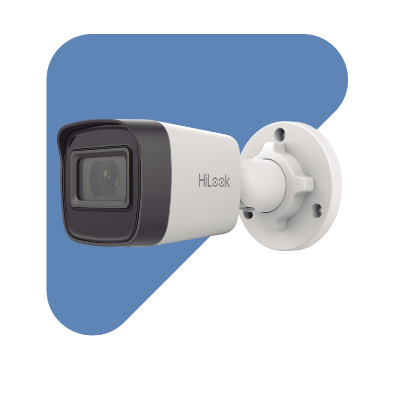 Cámara Bala IP HiLook 2MP PoE IPC-B121H-C