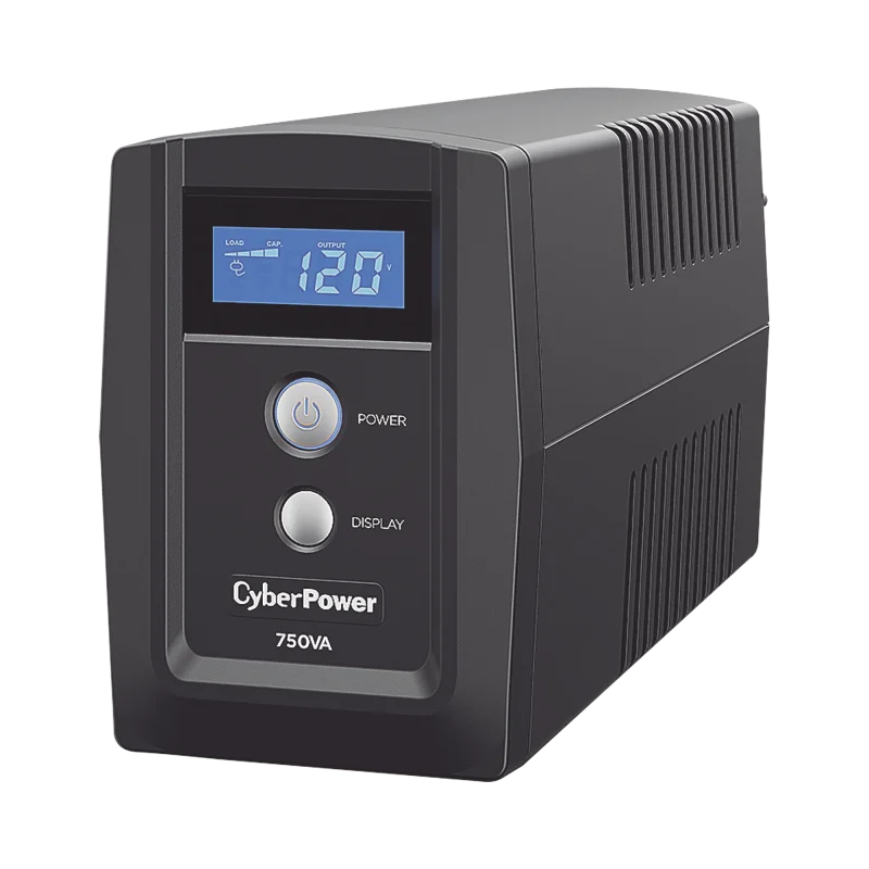 UPS CyberPower OM750ATLCD 750VA/300W con Pantalla LCD